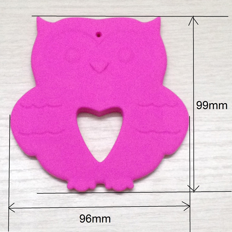 silicone owl teether