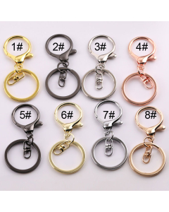 swivel lobster clasp keychains