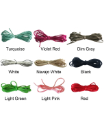 2mm silk cord for silicone teething necklace