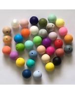 1 piece 15mm Silicone Round Bead Baby Chewable Silicone Bead BPA Free 100% Food Grade Silicone Bead for teething necklace or bracelet