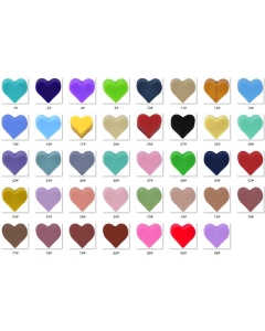 100pcs 14mm loving heart silicone beads wholesale food grade silicone beads