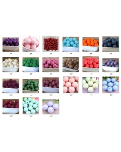 100pcs 20mm transparent acrylic rhinestone bubblegum beads