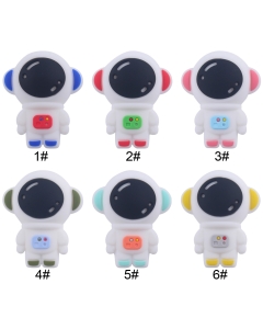 10pcs silicone astronaut beads food grade silicone focal beads