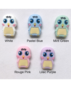 1 piece Silicone Chick Bead Baby Chewable Animal Bead BPA Free Silicone Bead for Pacifier Clip or Soothing product