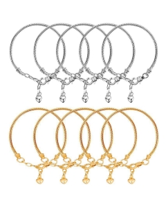 10pcs Adjustable Snake Charm Bracelet Chains