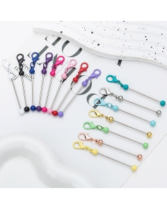 10pcs Beadable Lobster Clasp Bars