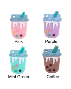 10pcs bubble tea silicone beads 100% food grade silicone beads