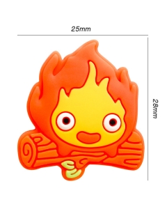 10pcs camping fire silicone beads food grade silicone focal beads