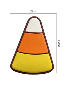 10pcs candy corn silicone beads 100% food grade silicone beads