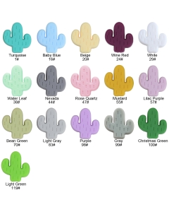 silicone cactus beads