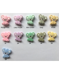silicone koala beads
