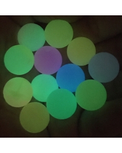 15mm round silicone luminous beads