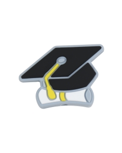 graduation cap silicone focal beads for DIY craft