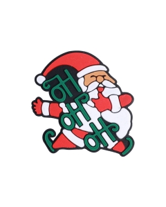 HO HO HO Santa Silicone Focal Beads