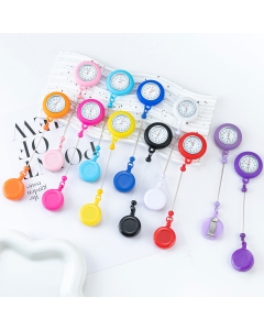 10pcs Nurse Watches, Each with a Beadable Badge Reel Bar