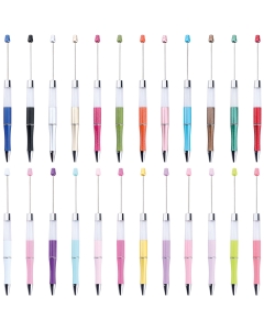 50pcs Plastic Fillable/Beadable Pens