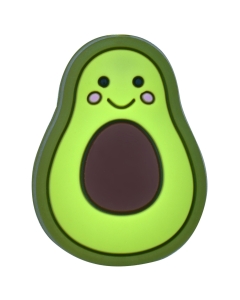 100pcs silicone avocado beads bpa free baby teething beads 100% food grade silicone beads