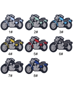 motorcycle silicone focal beads for DIY craft