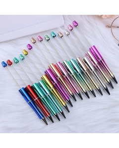 50pcs UV Plated Beadable Ballpoint Pens